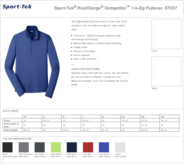 One Quarter Zip Up