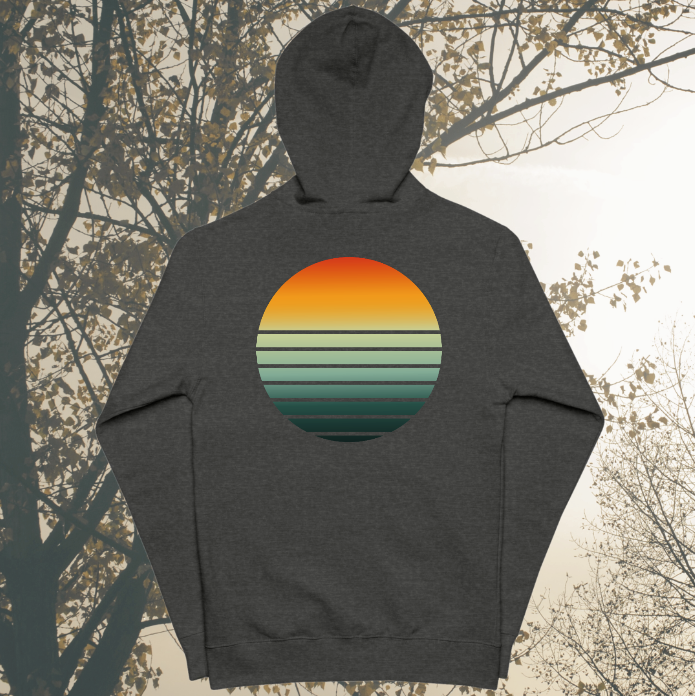 Premium Printed Zip-Up Hoodie