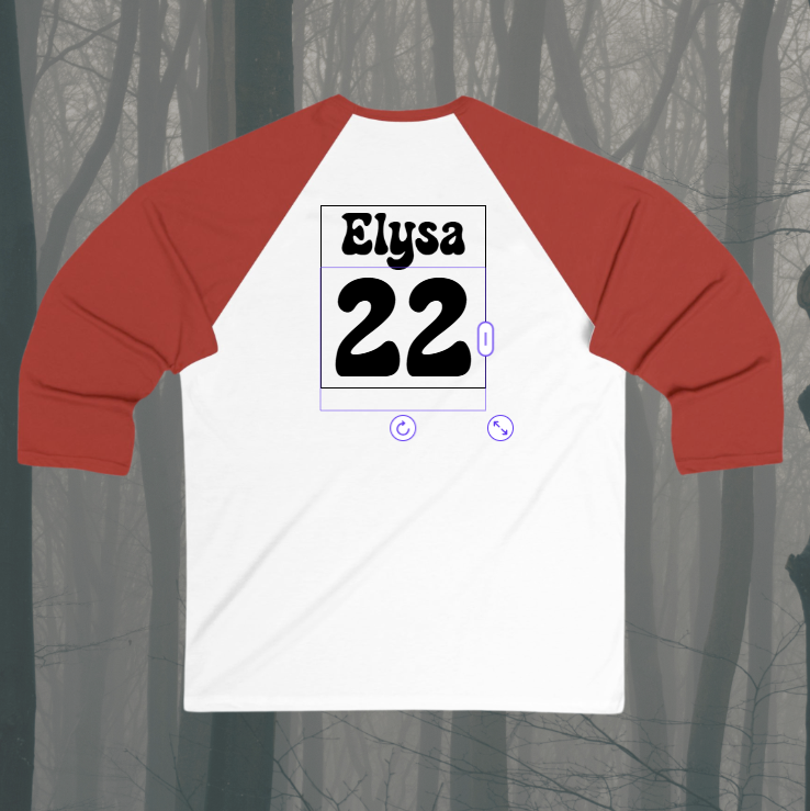 Two-Sided Printed Baseball Jersey